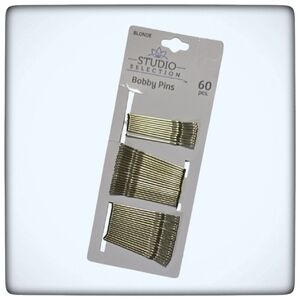 Gold Hair Bobby Pins-50 Count